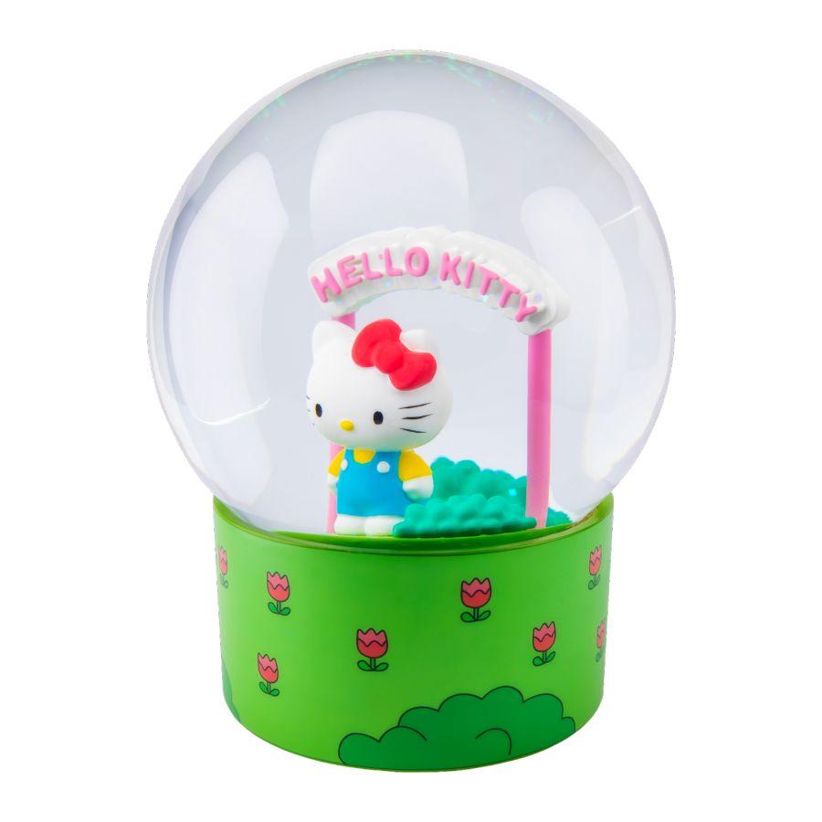 IKO1966 Hello Kitty - Hello Kitty with Sign Snowglobe - Ikon Collectables - Titan Pop Culture
