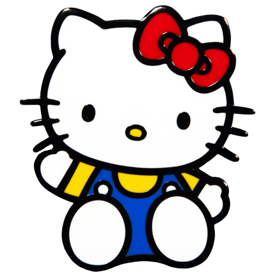 IKO1995 Hello Kitty - #5 Overall Pin - Ikon Collectables - Titan Pop Culture