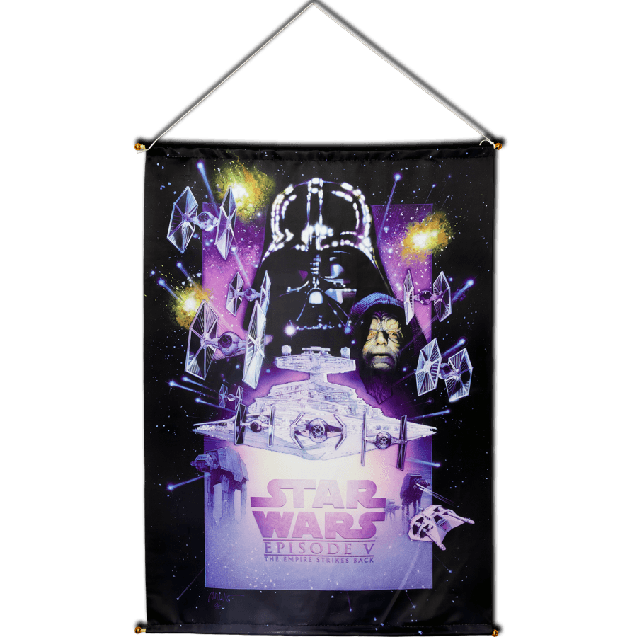 IKO2028 Star Wars - The Empire Strikes Back Movie Poster Banner - Ikon Collectables - Titan Pop Culture