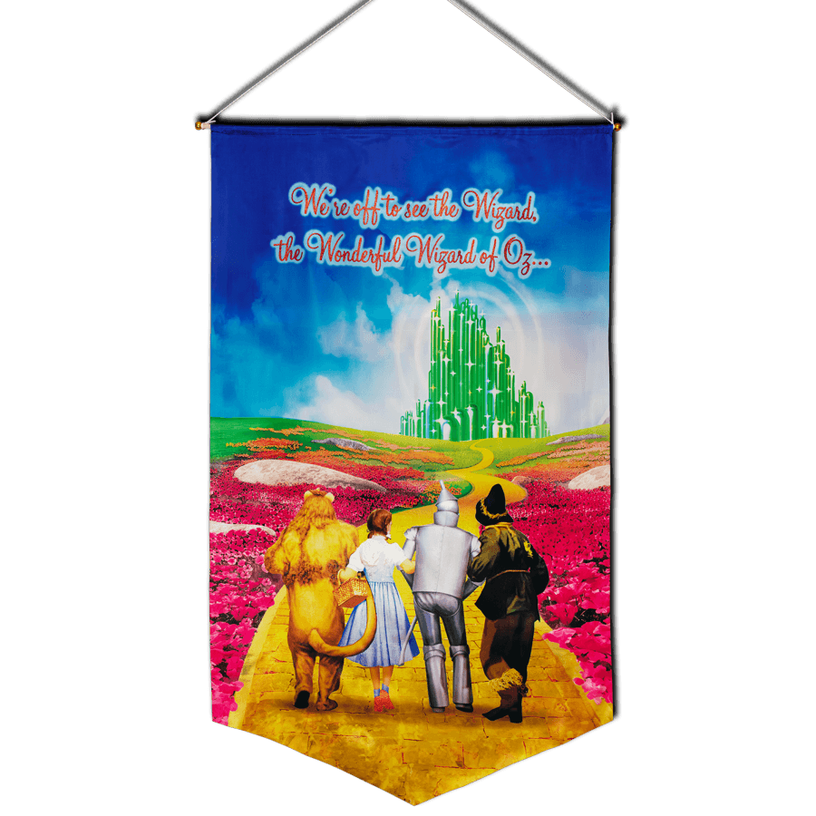 IKO2022 Wizard of Oz - We're off to see the Wizard Banner - Ikon Collectables - Titan Pop Culture