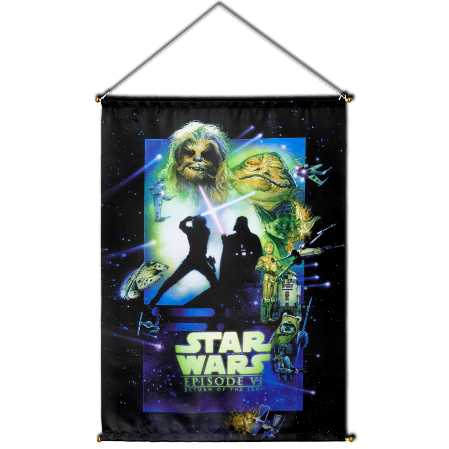 IKO2029 Star Wars - Return of the Jedi Movie Poster Banner - Ikon Collectables - Titan Pop Culture