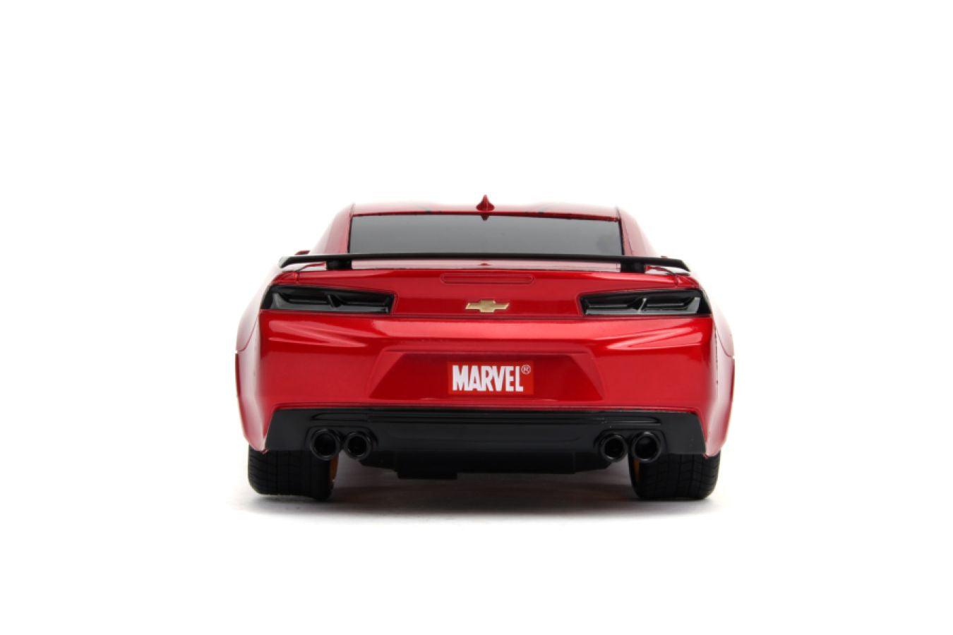 JAD30543 Marvel Comics - 2016 Chevy Camaso SS (Iron Man) 1:16 Scale Remote Control Car - Jada Toys - Titan Pop Culture
