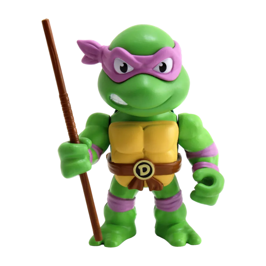 Las Tortugas Ninja Adolescentes Mutantes (TV 1987) - Figura de metal de 4" de Donatello