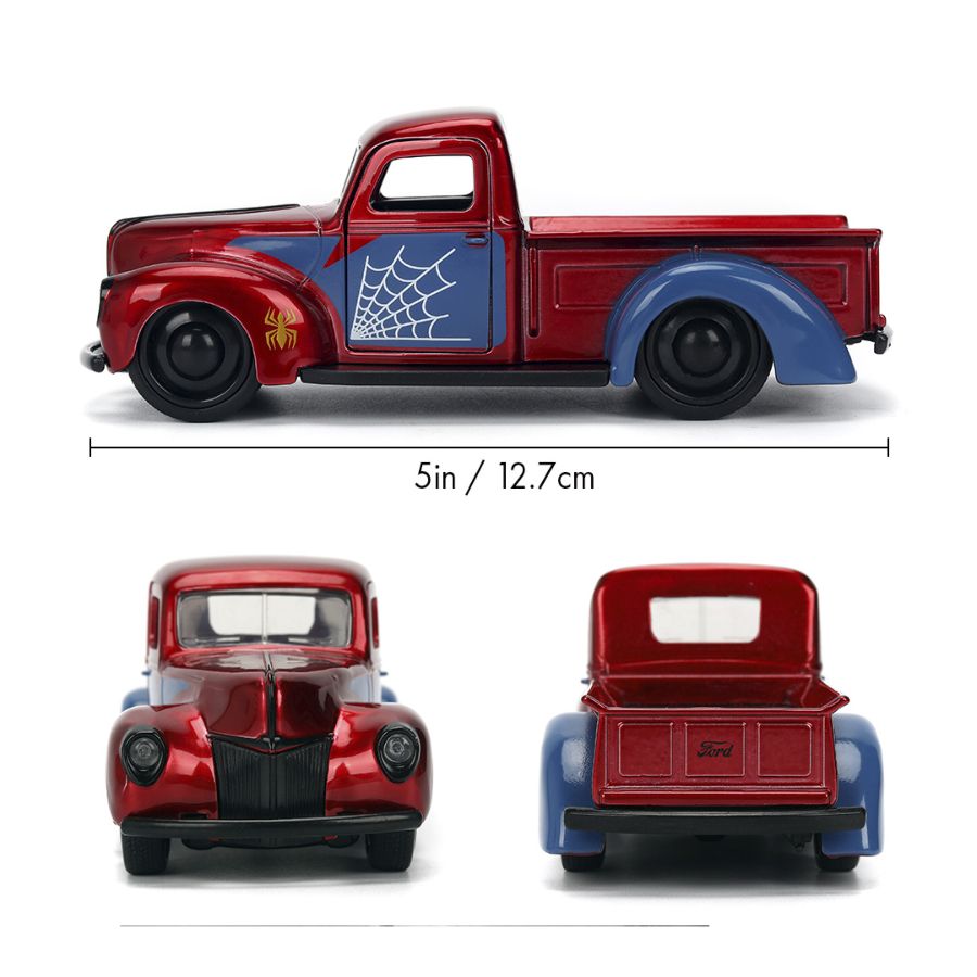 Marvel Comics - 1941 Ford Pickup Spider-Man 1:32 Scale Diecast Vehicle