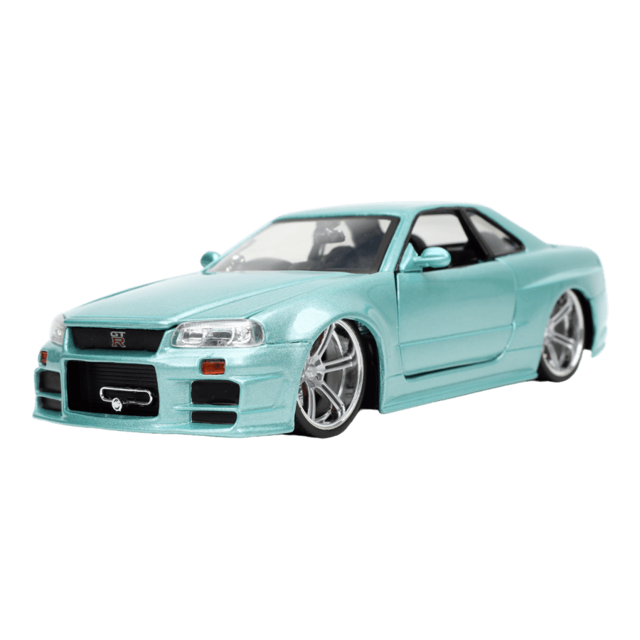JAD32608 Fast And Furious - 2002 Nissan Skyline GT-R (R34) 1:24 Scale - Jada Toys - Titan Pop Culture