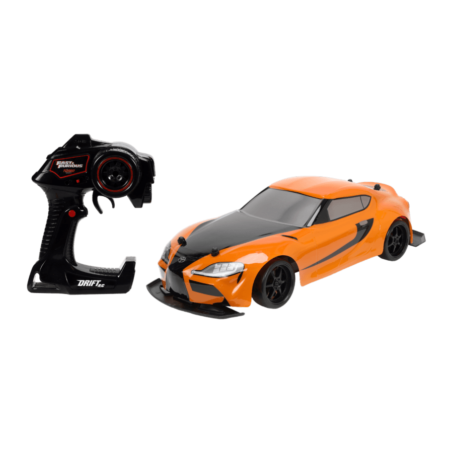 JAD33398 Fast & Furious - Han's 2020 Toyota GR Supra 1:10 Scale Remote Control Car - Jada Toys - Titan Pop Culture