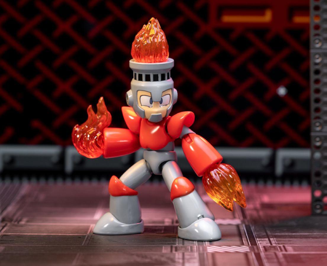 JAD34222 Mega Man - Fire Man 6" Action Figure - Jada Toys - Titan Pop Culture