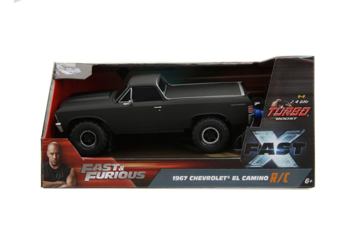 JAD34259 Fast & Furious - 1967 Chev El Camino 1:24 Scale Remote Control Car - Jada Toys - Titan Pop Culture
