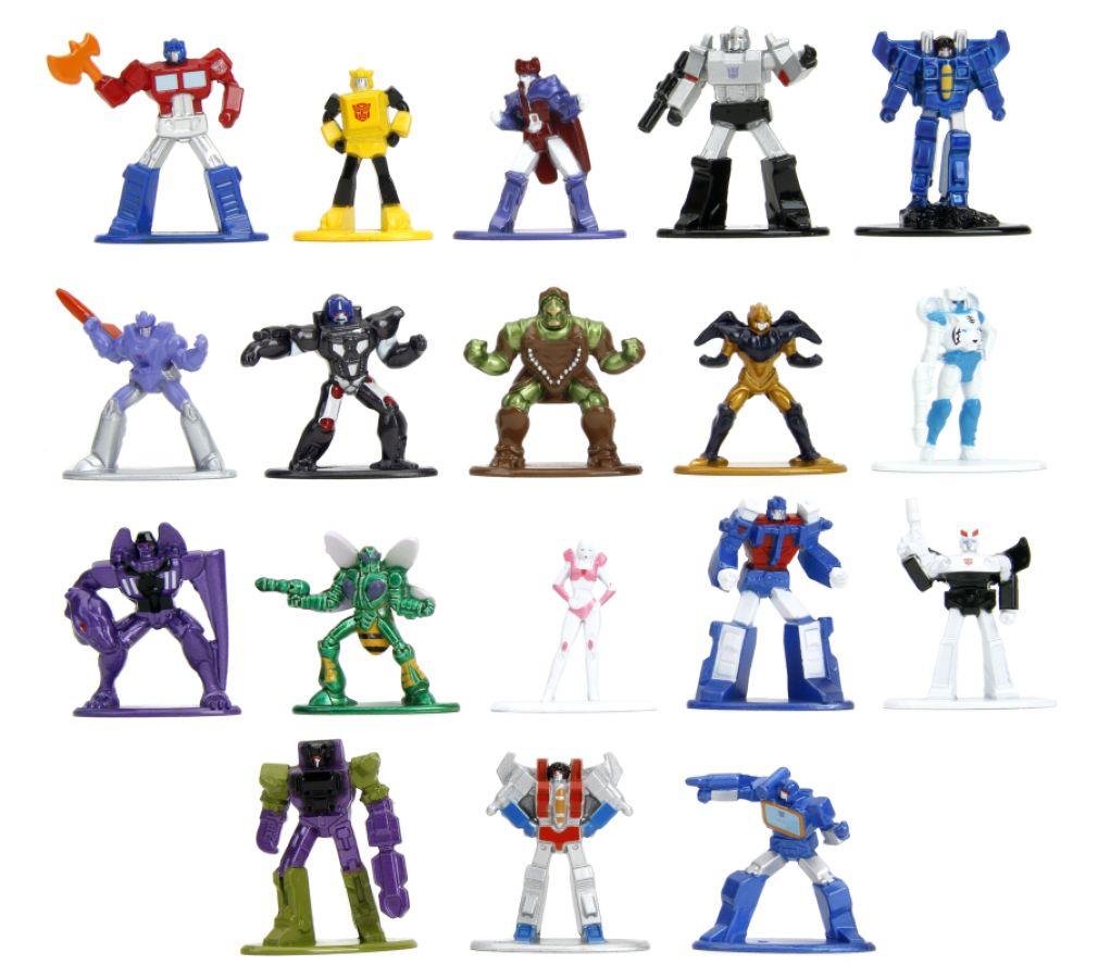 JAD34282 Transformers - Nano MetalFigs Series 3 18-Pack - Jada Toys - Titan Pop Culture