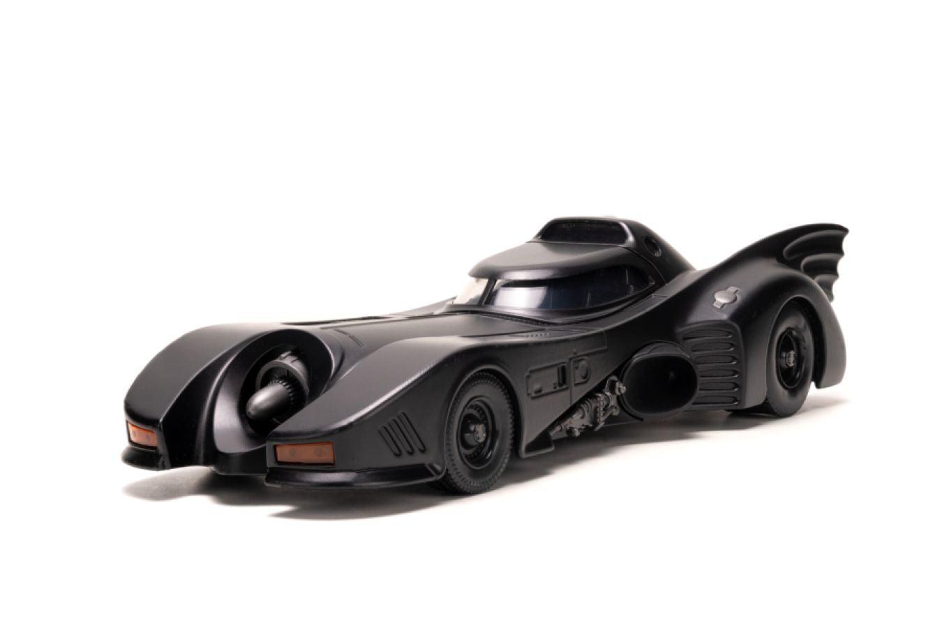 JAD34368 Batman (1989) - Batmobile & Armour with Batman 1:24 Scale Diecast Vehicle Set - Jada Toys - Titan Pop Culture