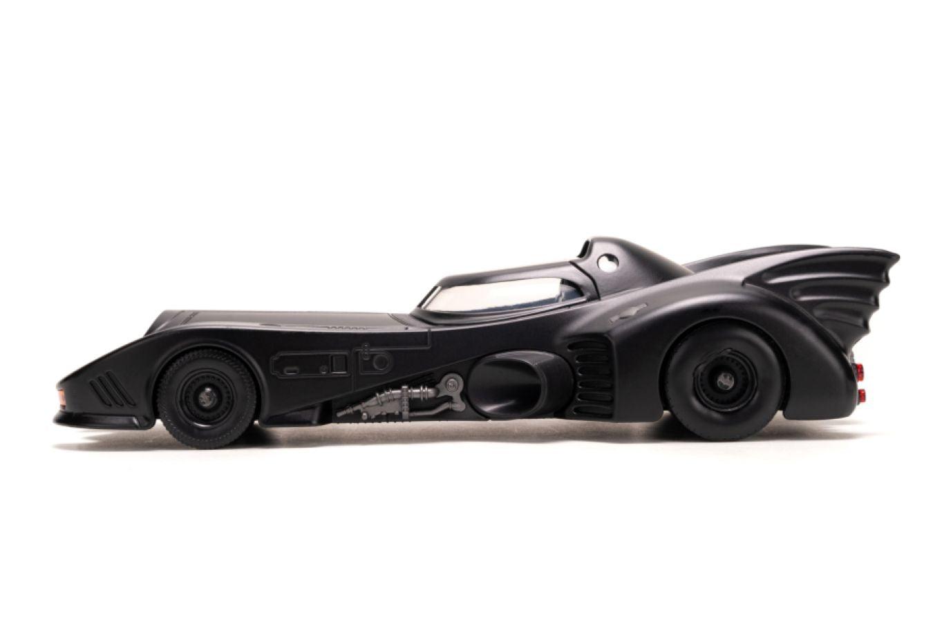 JAD34368 Batman (1989) - Batmobile & Armour with Batman 1:24 Scale Diecast Vehicle Set - Jada Toys - Titan Pop Culture