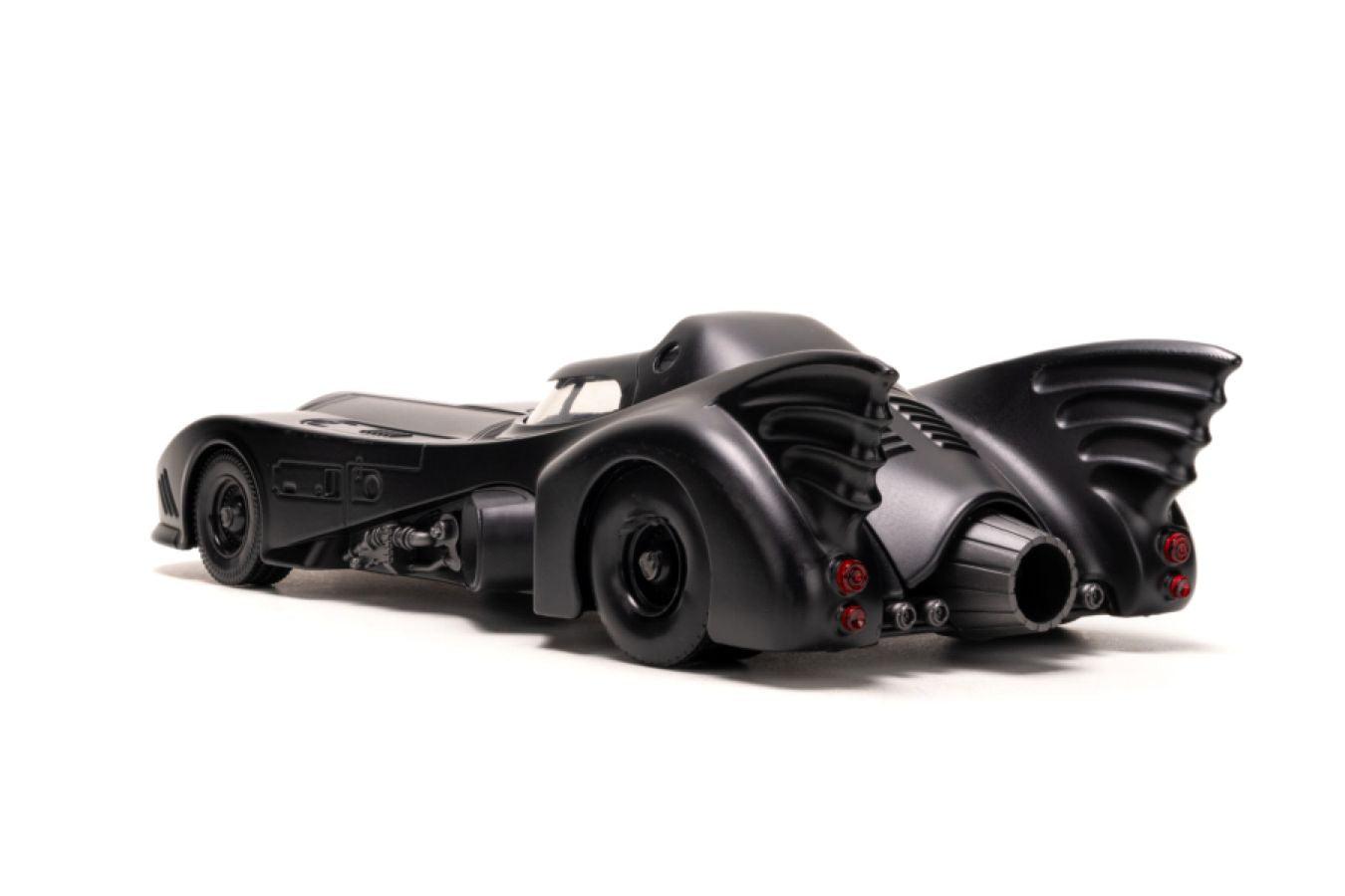 JAD34368 Batman (1989) - Batmobile & Armour with Batman 1:24 Scale Diecast Vehicle Set - Jada Toys - Titan Pop Culture