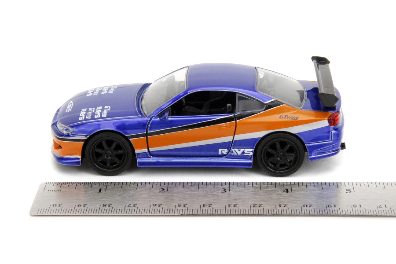 JAD34446 Fast and the Furious - Han's 2001 Nissan Silvia S15 1:32 Scale Diecast Vehicle - Jada Toys - Titan Pop Culture
