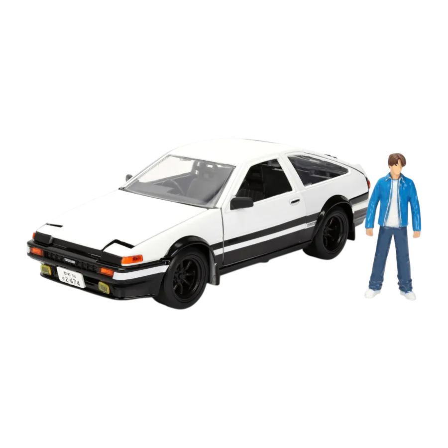 Initial D - 1:24 1986 Toyota Trueno with Takumi