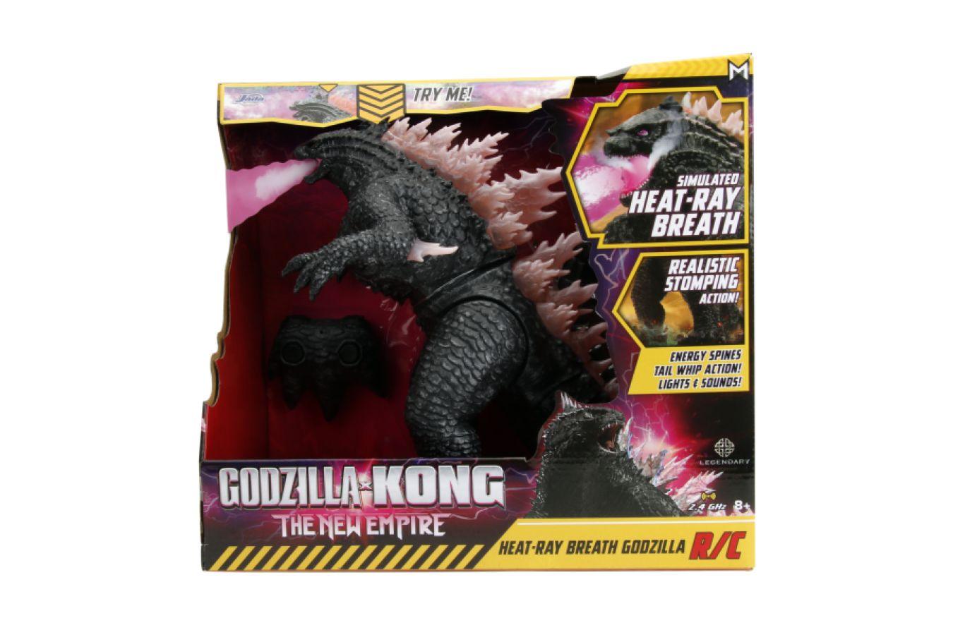 JAD34994 Godzilla X Kong: The New Empire - Godzilla 1:12 Scale Remote Control Toy - Jada Toys - Titan Pop Culture