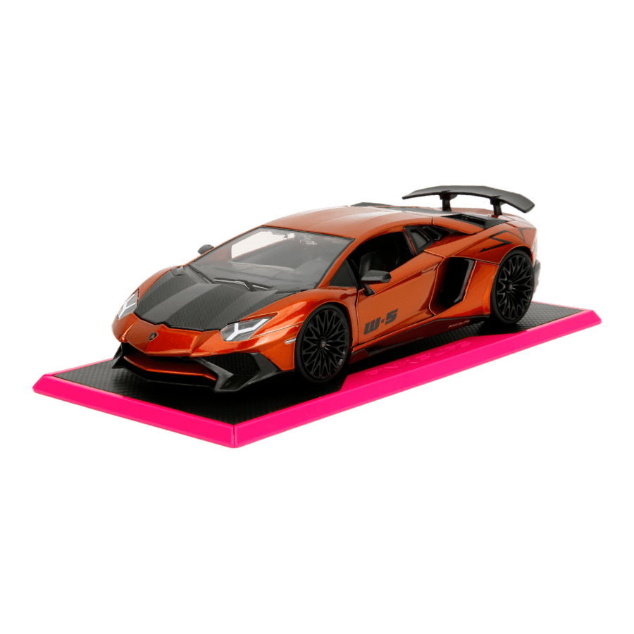JAD35065 Pink Slips - Lamborghini Aventador SV 1:24 Scale Diecast Vehicle - Jada Toys - Titan Pop Culture