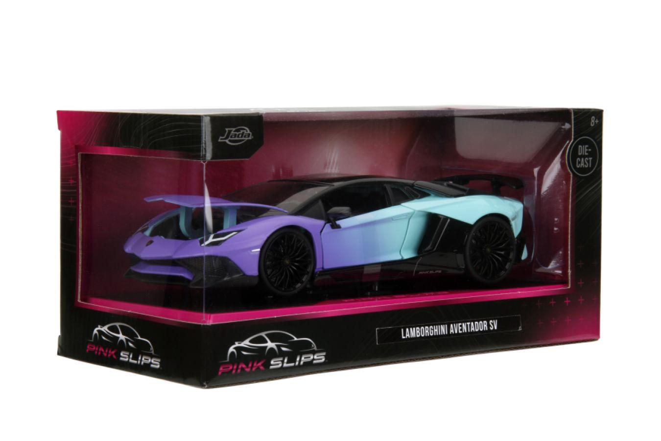 JAD35199 Pink Slips - Lamborghini Aventador 1:24 Scale Diecast Vehicle - Jada Toys - Titan Pop Culture