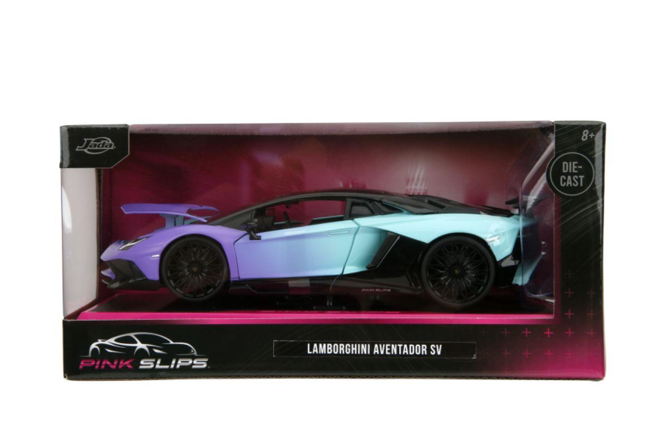 JAD35199 Pink Slips - Lamborghini Aventador 1:24 Scale Diecast Vehicle - Jada Toys - Titan Pop Culture