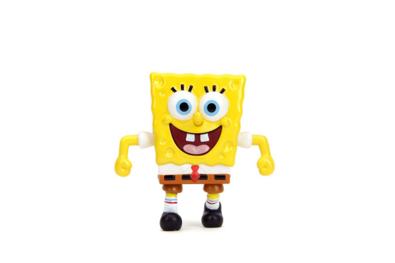 JAD35302 Spongebob Squarepants - 2.5" MetalFig 4-Pack - Jada Toys - Titan Pop Culture