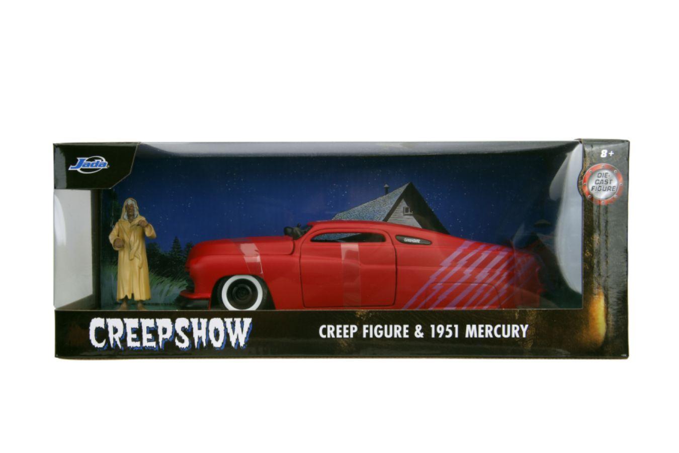 JAD35426 Hollywood Rides - 1951 Mercury with Creepshow 1:24 Diecast Set - Jada Toys - Titan Pop Culture
