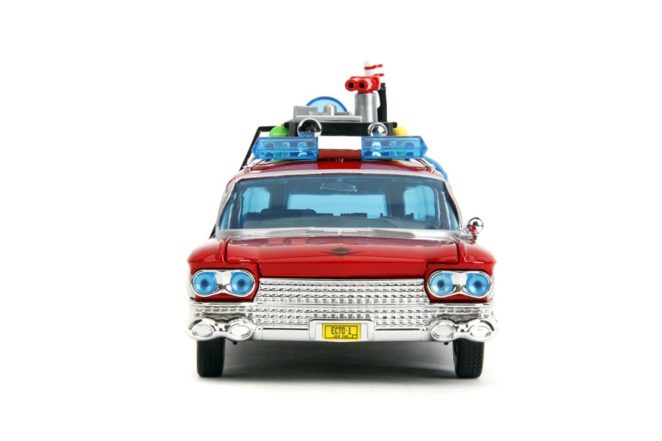 JAD35466 Hollywood Rides - Ghostbusters ECTO-1 X Optimus Prime Mash-up 1:24 Scale Diecast Vehicle - Jada Toys - Titan Pop Culture