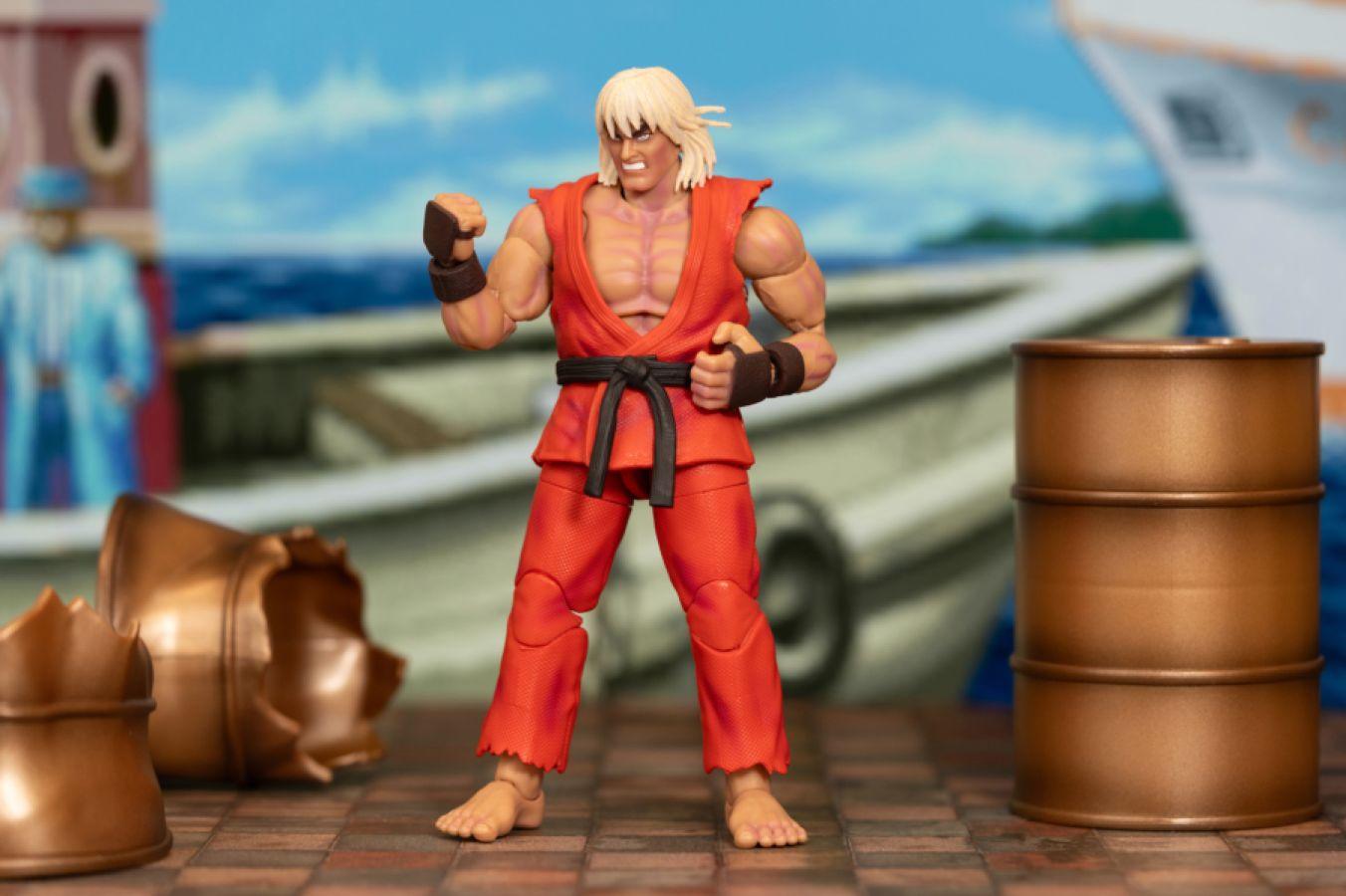 JAD35552 Street Fighter - Violent Ken Deluxe 6" Figure - Jada Toys - Titan Pop Culture