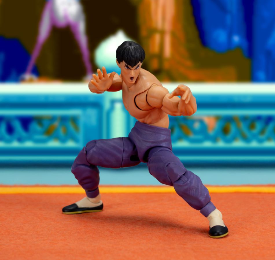 Street Fighter - Figura de acción de lujo de Fei Long (P2) de 6"