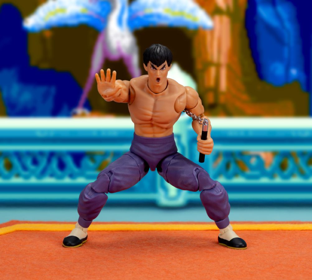 Street Fighter - Figura de acción de lujo de Fei Long (P2) de 6"