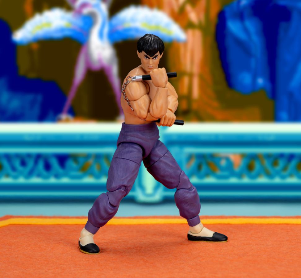 Street Fighter - Figura de acción de lujo de Fei Long (P2) de 6"