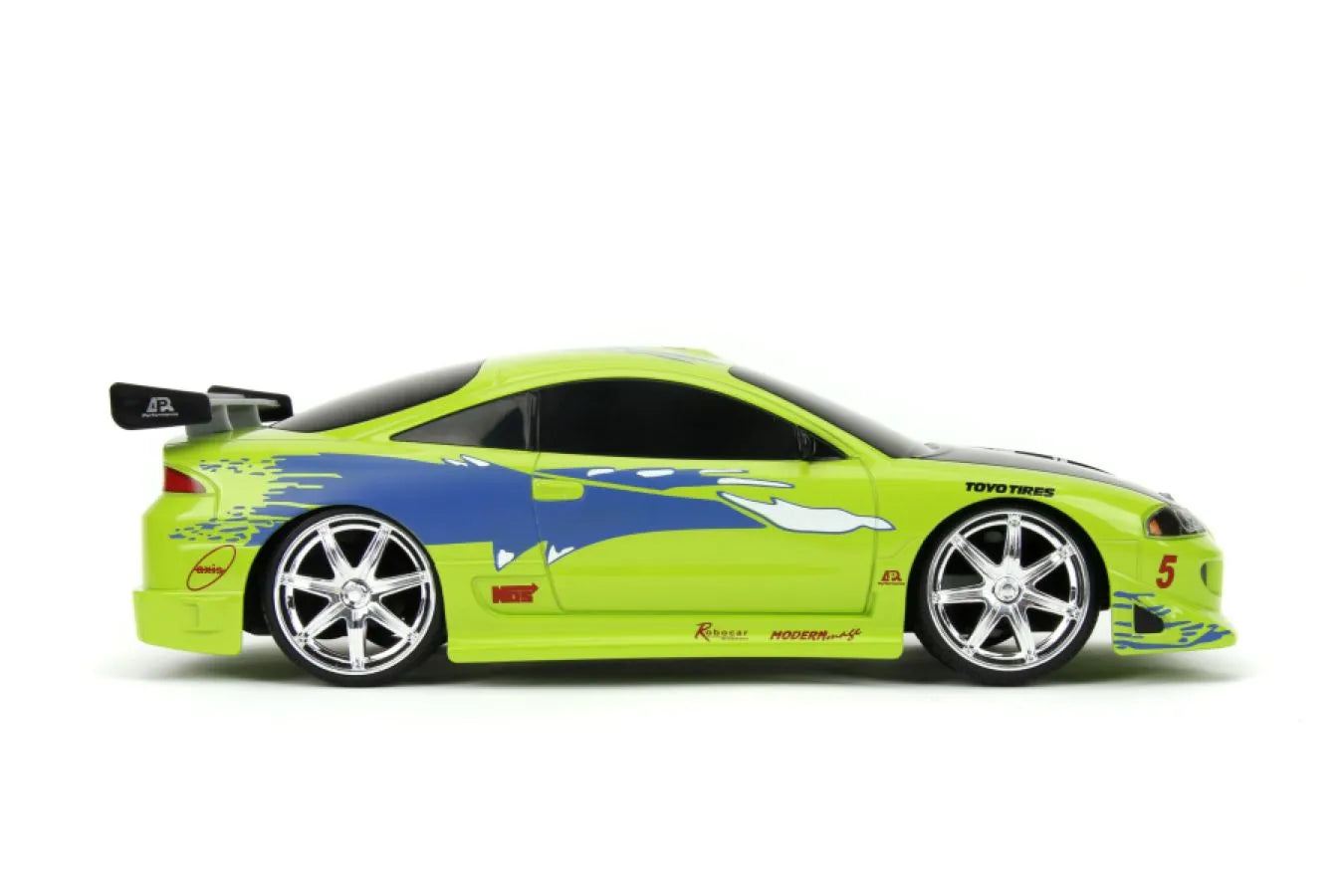 JAD35575 Fast and Furious - 1995 Mitsubishi Eclipse 1:16 Scale Remote Control Car - Jada Toys - Titan Pop Culture