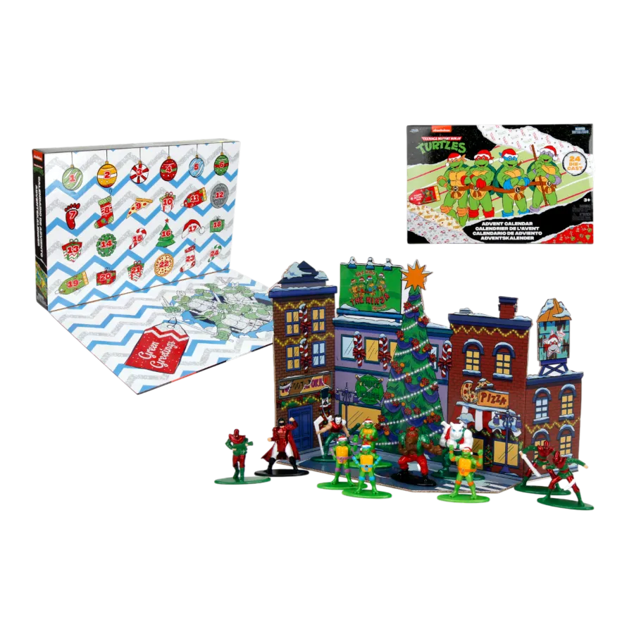 Teenage Mutant Ninja Turtles (TV '87) - 2024 NanoFig 1.65" Advent Calendar (24 Days)