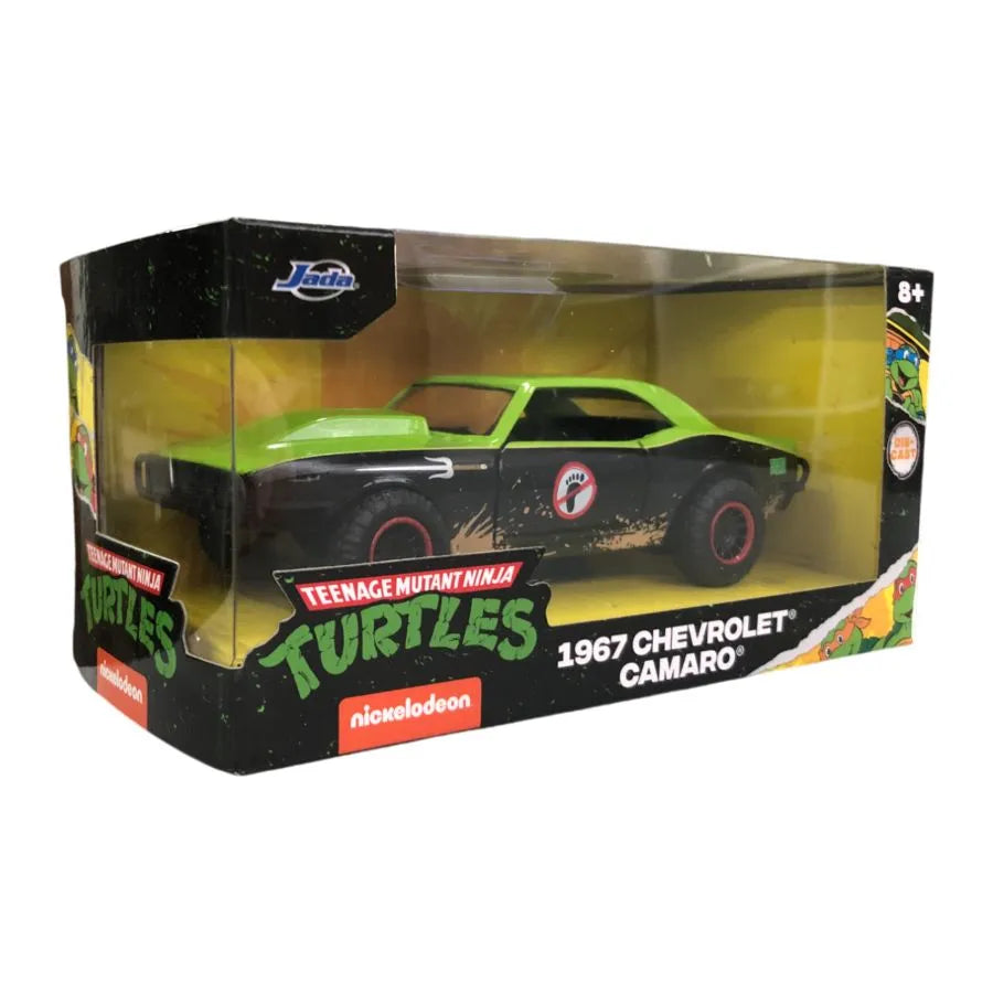 JAD35665 Teenage Mutant Ninja Turtles - 1967 Chevy Camaro Offroad 1:32 Scale Diecast Vehicle - Jada Toys - Titan Pop Culture