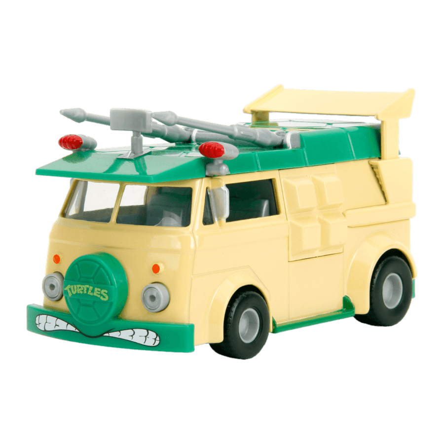 JAD35666 Teenage Mutant Ninja Turtles - VW Party Bus 1:32 Scale Diecast Vehicle - Jada Toys - Titan Pop Culture