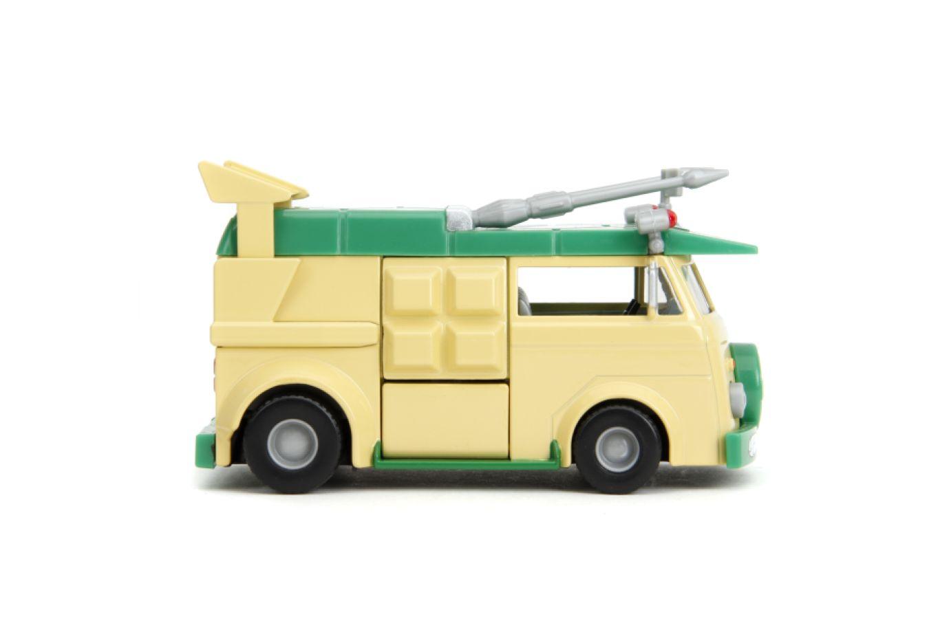 JAD35666 Teenage Mutant Ninja Turtles - VW Party Bus 1:32 Scale Diecast Vehicle - Jada Toys - Titan Pop Culture