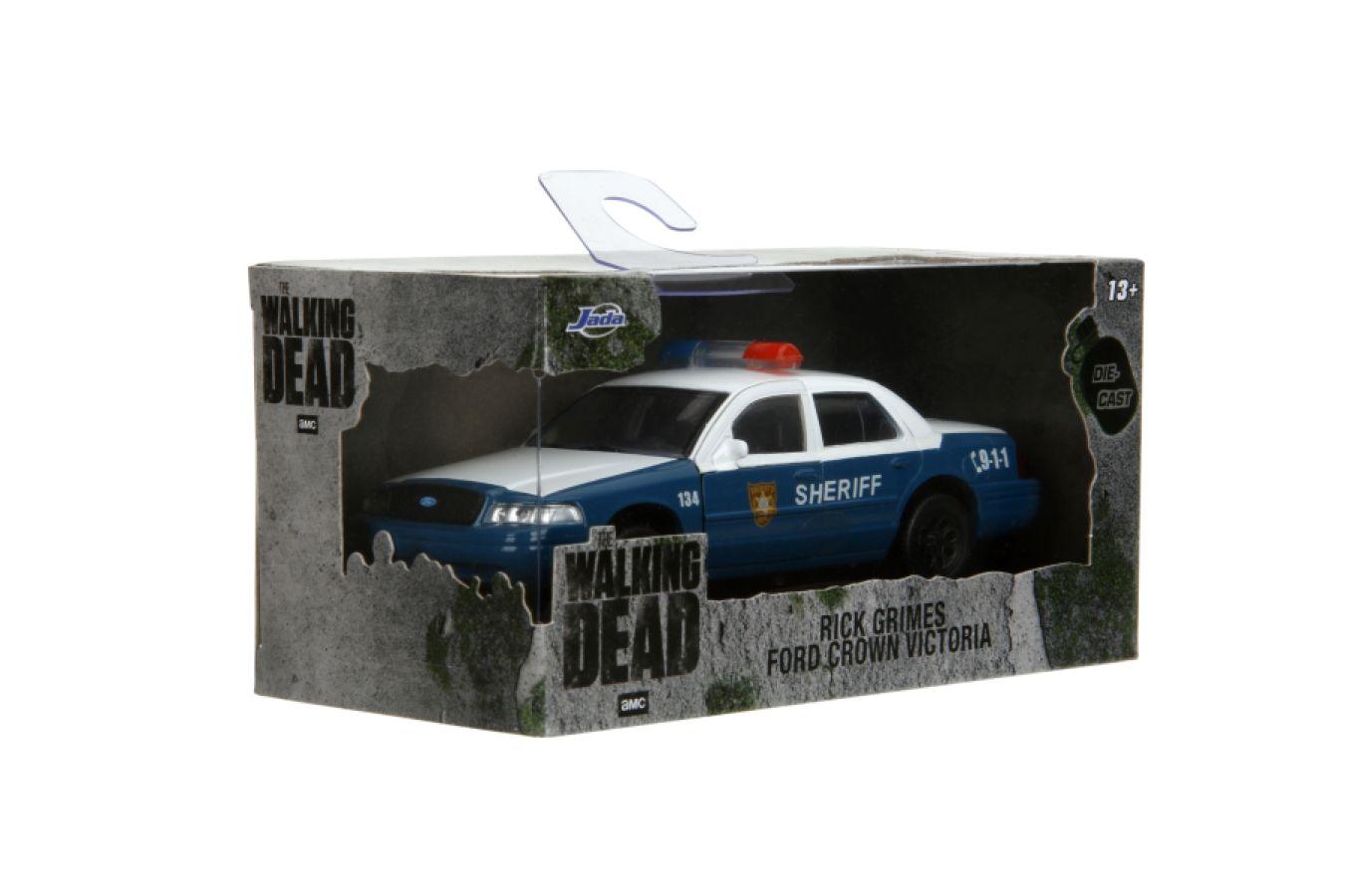 JAD35728 Walking Dead - Rick's Police Car 1:32 Scale Diecast Vehicle - Jada Toys - Titan Pop Culture