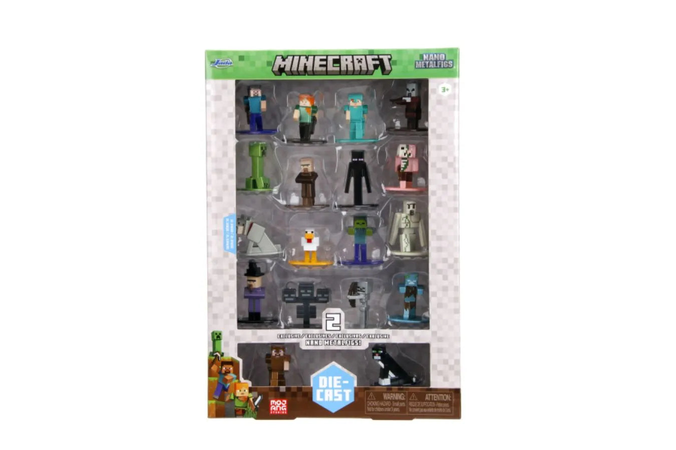 Minecraft - Nano MetalFig Exclusive 18-Pack