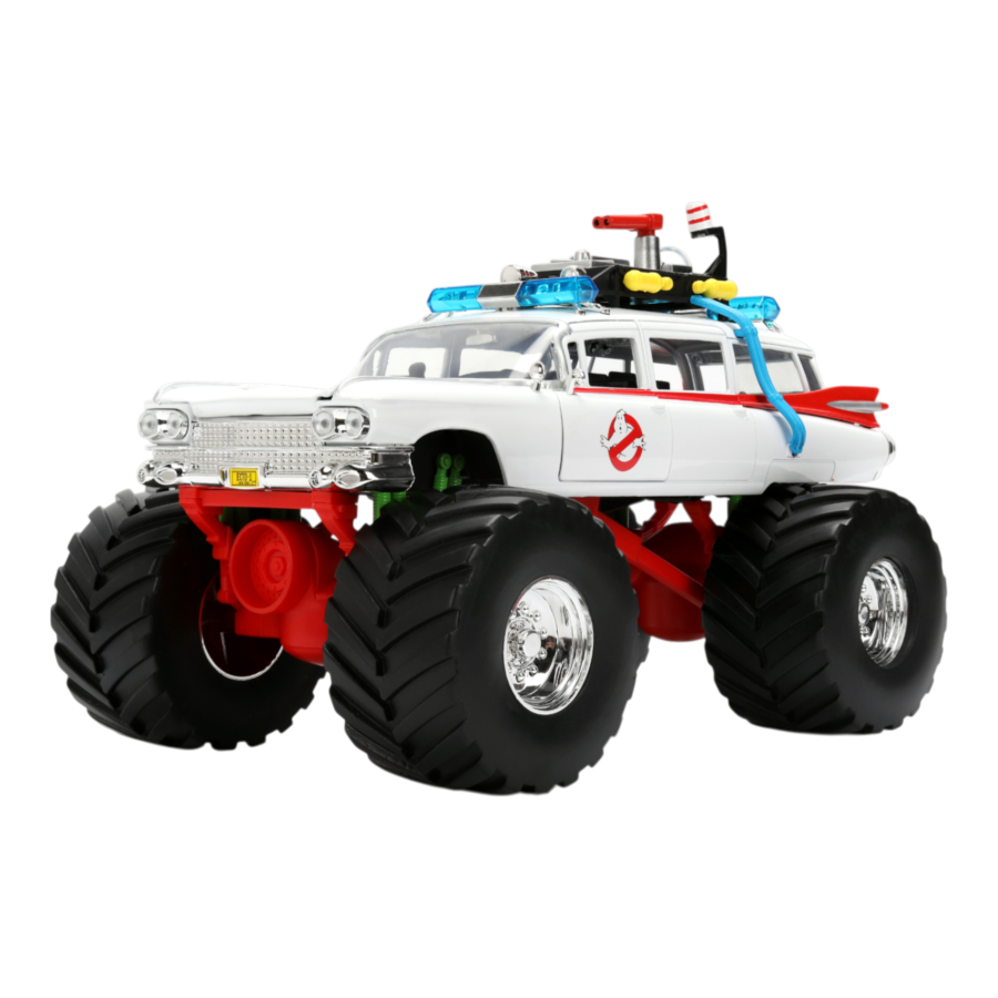 Ghostbusters - Ecto-1 Monster Truck 1:24 Scale Diecast Vehicle