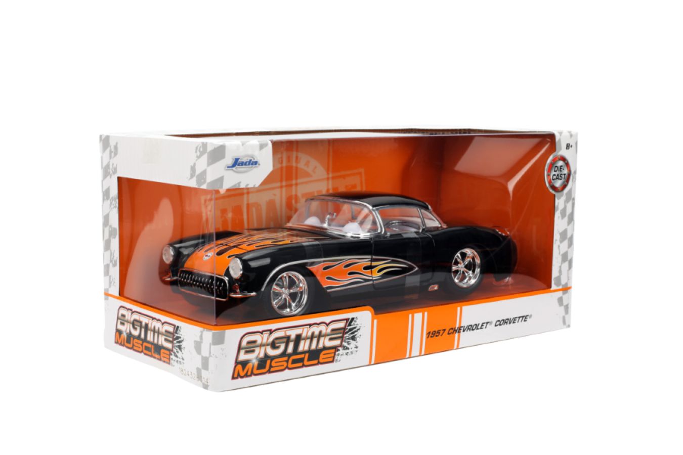 Big Time Muscle - 1957 Chevy Corvette 1:24 Scale Diecast Vehicle