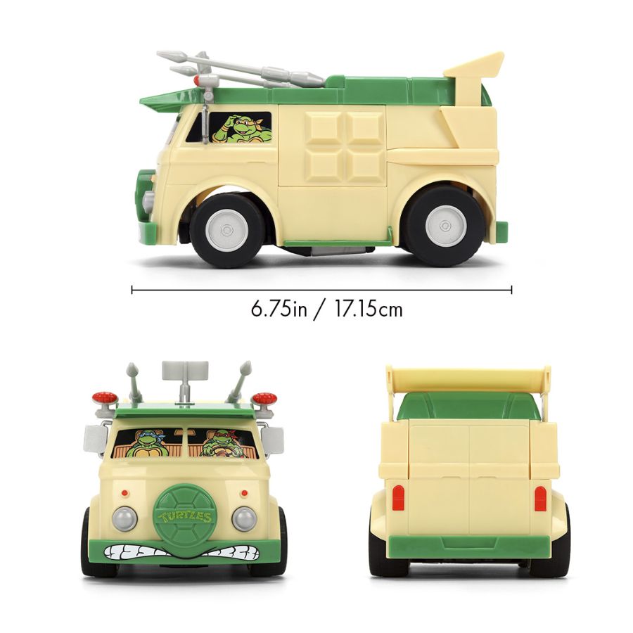 Teenage Mutant Ninja Turtles - 1:24 Party Wagon R/C
