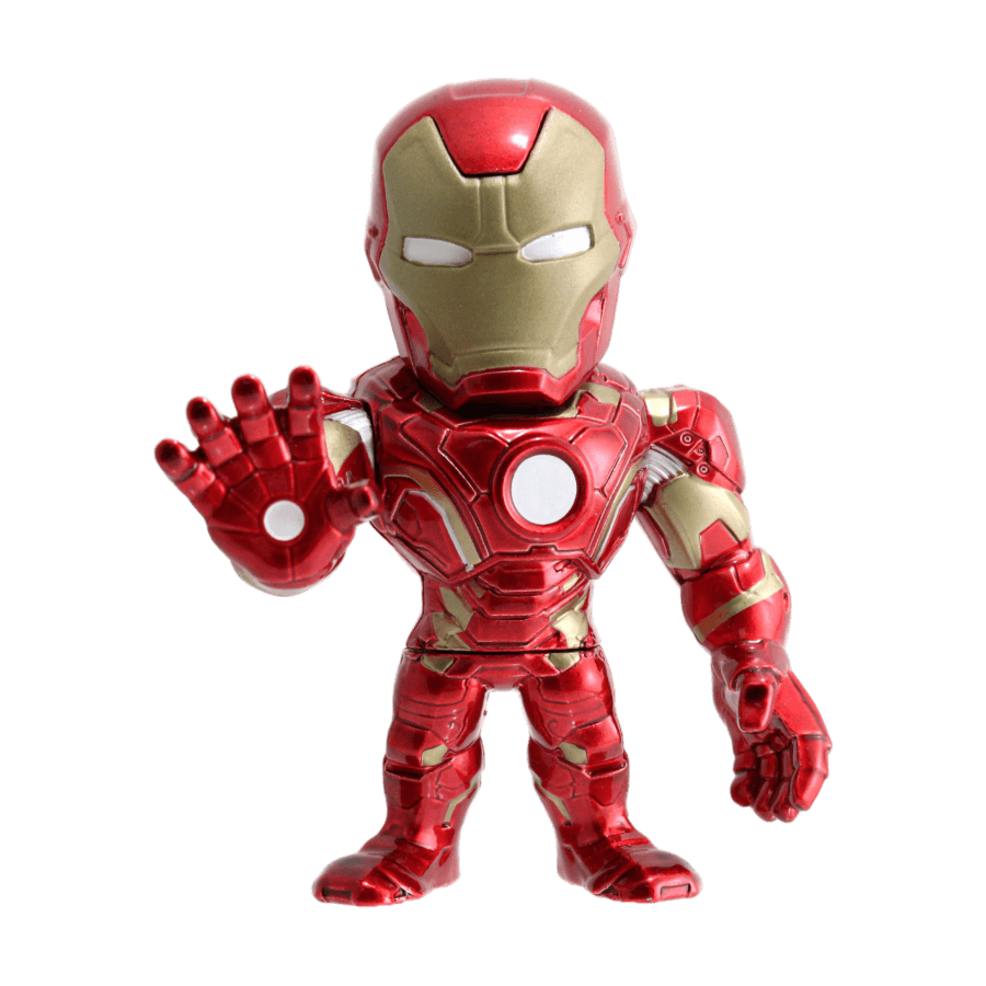 JAD32286 Captain America 3: Civil War - Iron Man 4" Metals Wave 1 - Jada Toys - Titan Pop Culture