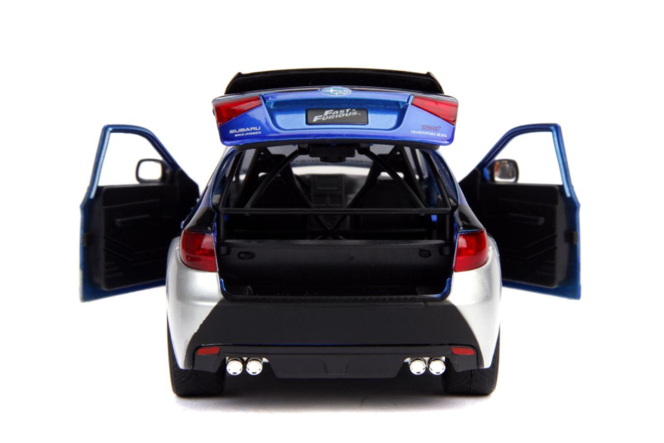 JAD99514 Fast and Furious - 2012 Subaru Impreza WRX STI 1:24 Scale Hollywood Ride - Jada Toys - Titan Pop Culture