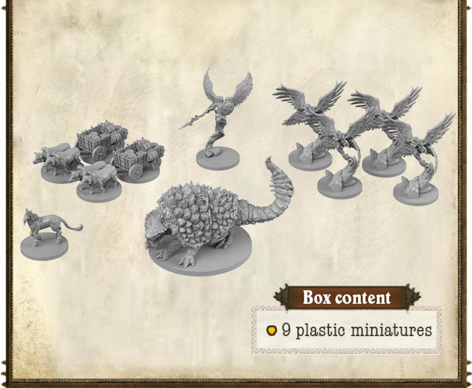 Time of Legends Joan of Arc 1.5 Reinforcement Box #1 Extra Miniatures