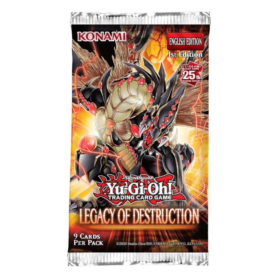 KON18499 Yu-Gi-Oh - Legacy of Destruction Tripack Tuckbox - Konami - Titan Pop Culture