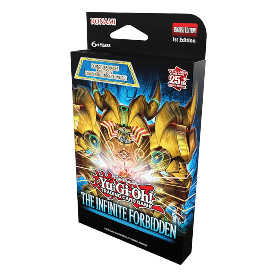 KON18580 Yu-Gi-Oh! - The Infinite Forbidden Tripack Tuckbox - Konami - Titan Pop Culture