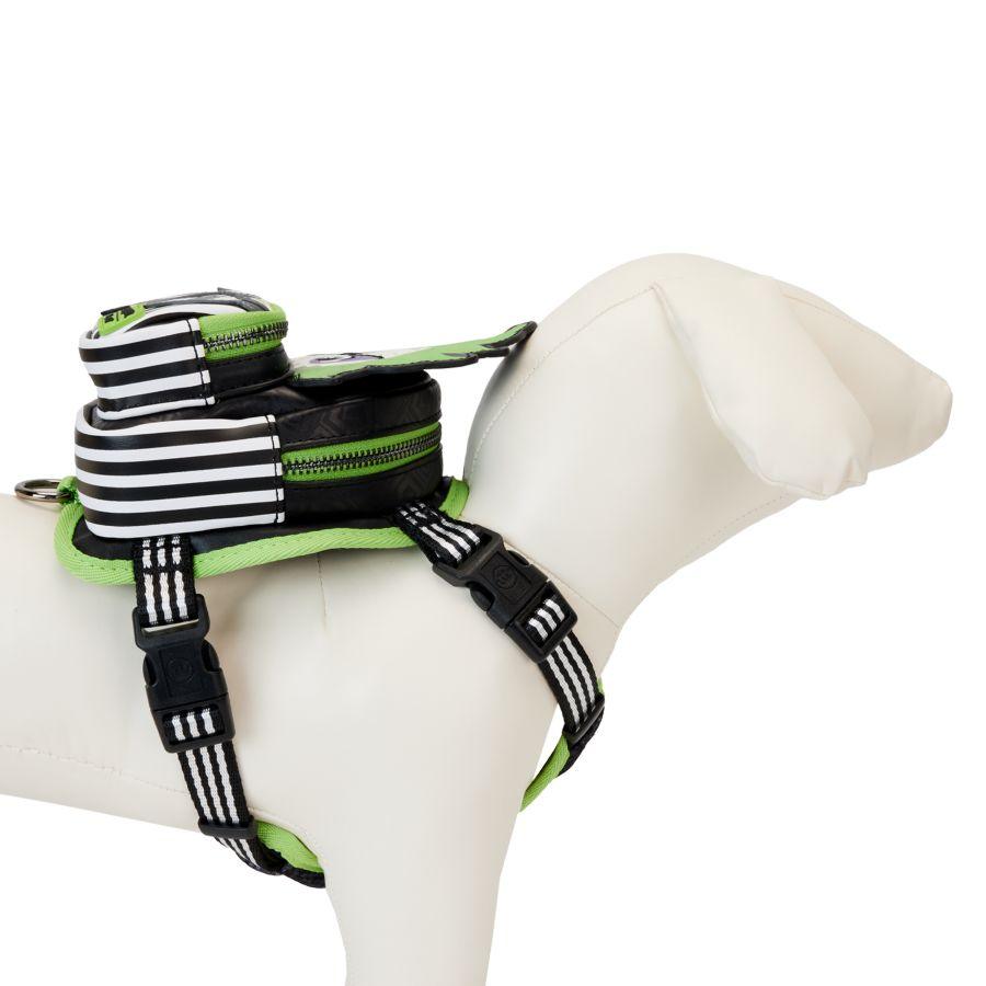 LOUBTJPDH0001M Beetlejuice - Cosplay Mini Backpack Dog Harness (Medium) - Loungefly - Titan Pop Culture