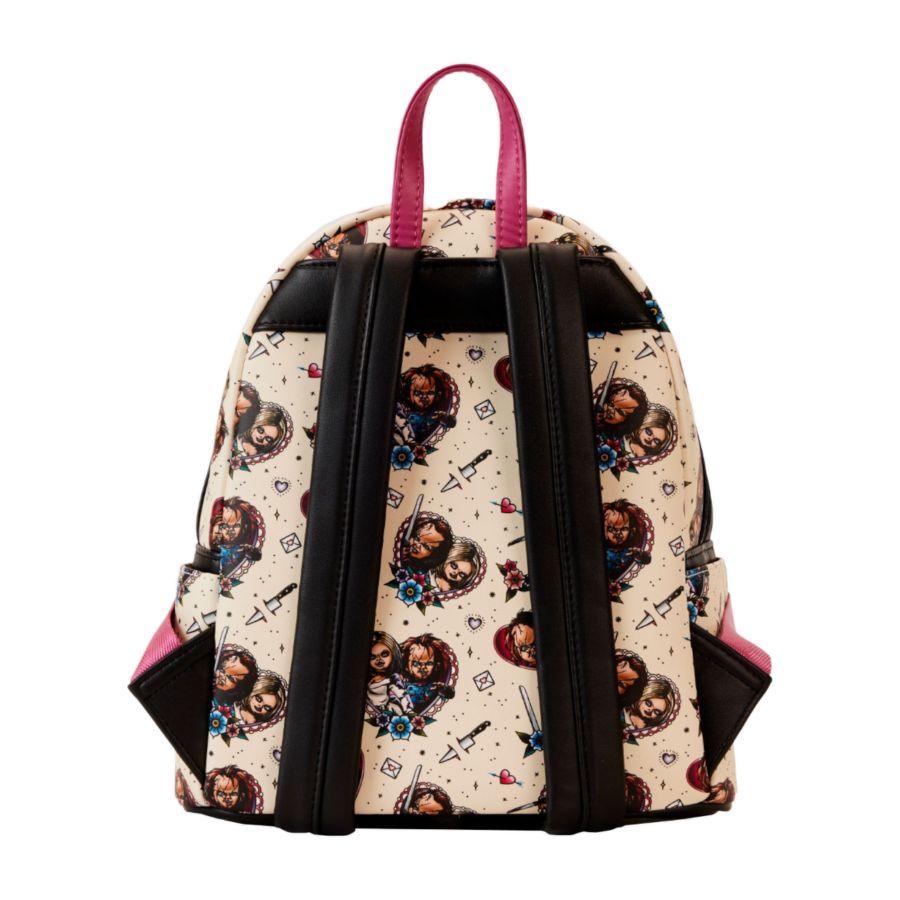 LOUCKBK0015 Bride of Chucky - Valentines US Exclusive Mini Backpack [RS] - Loungefly - Titan Pop Culture