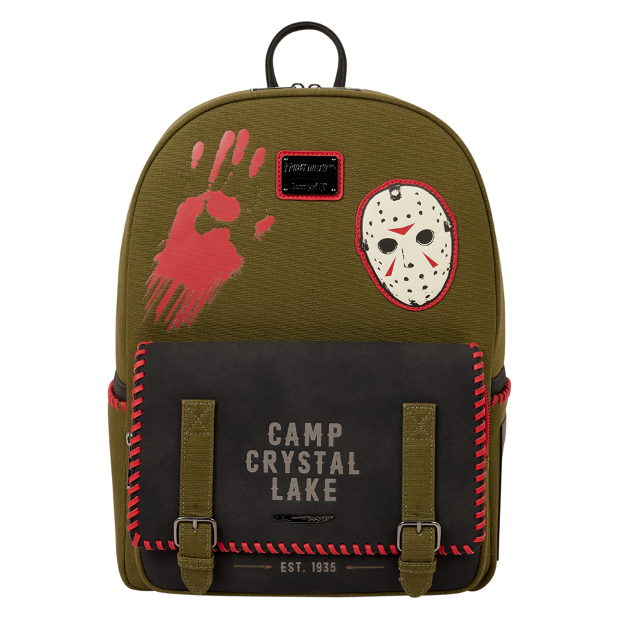 Friday The 13th - Camp Crystal Lake Glow Full-Size Backpack