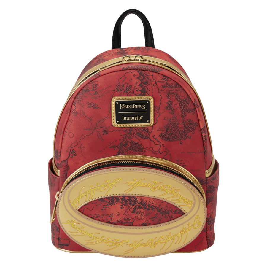 LOULOTRBK0016 The Lord of the Rings - The One Ring Mini Backpack - Loungefly - Titan Pop Culture