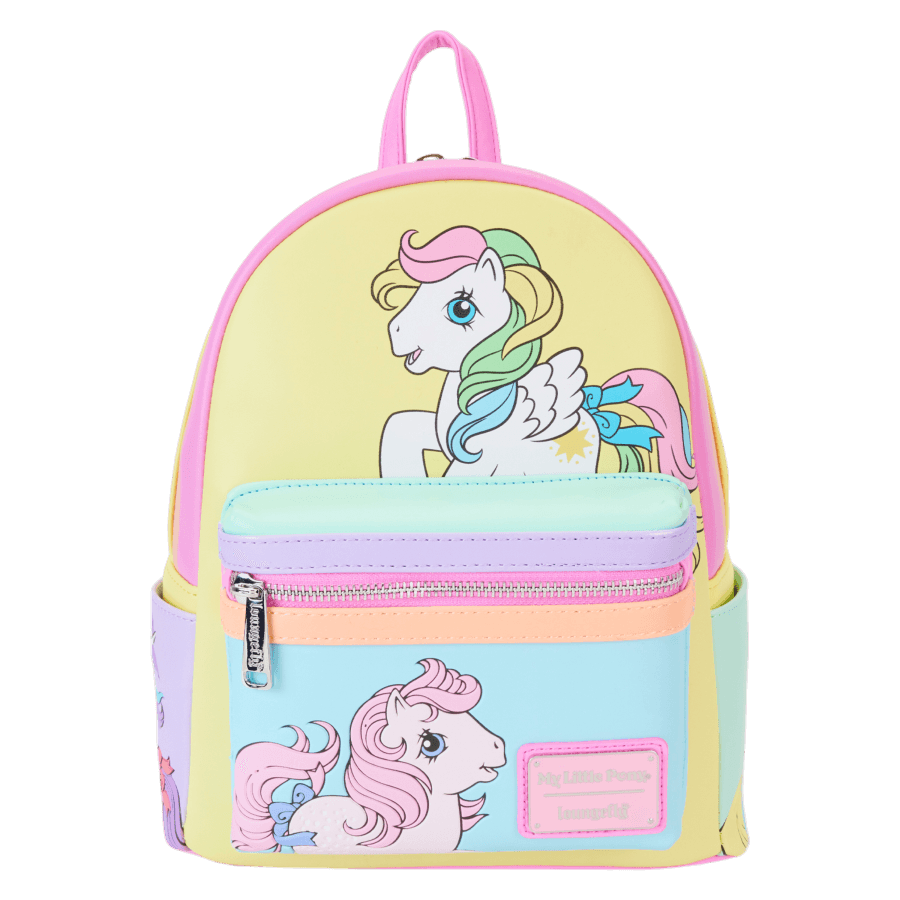LOUMLPBK0023 My Little Pony - Color Block Mini Backpack - Loungefly - Titan Pop Culture