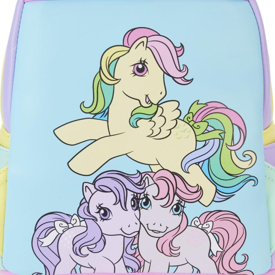 LOUMLPBK0023 My Little Pony - Color Block Mini Backpack - Loungefly - Titan Pop Culture